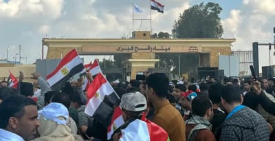 G‘azo va Misr o‘rtasidagi Rafah chegara-o‘tish punkti ochildi 