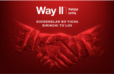 Way II ilk dividendlarini to‘lay boshladi, sarmoyadorlar yiliga 13,6% daromad oladi