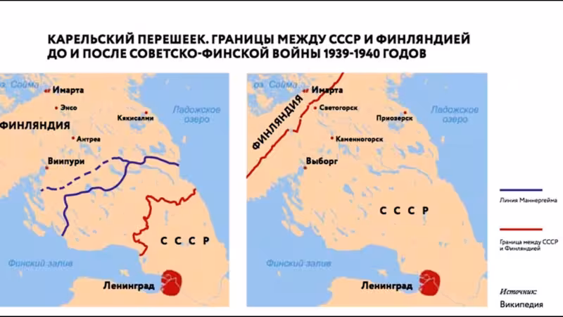Finlyandiya prezidenti sovet-fin urushi natijalaridan norozi ekanligini bildirdi
