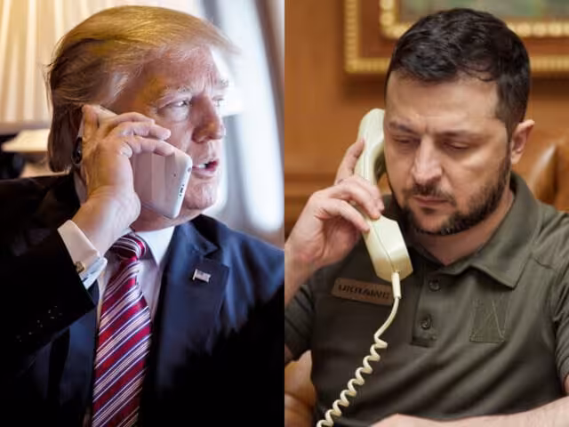  Tramp va Zelenskiy telefon orqali suhbatlashdi. Muzokaralarning dastlabki tafsilotlari oshkor qilindi