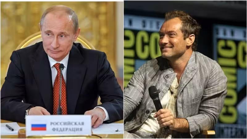 Голливуд актёри Жуд Лоу “Кремль сеҳргари” фильмида Россия президенти Владимир Путин ролини ижро этмоқда