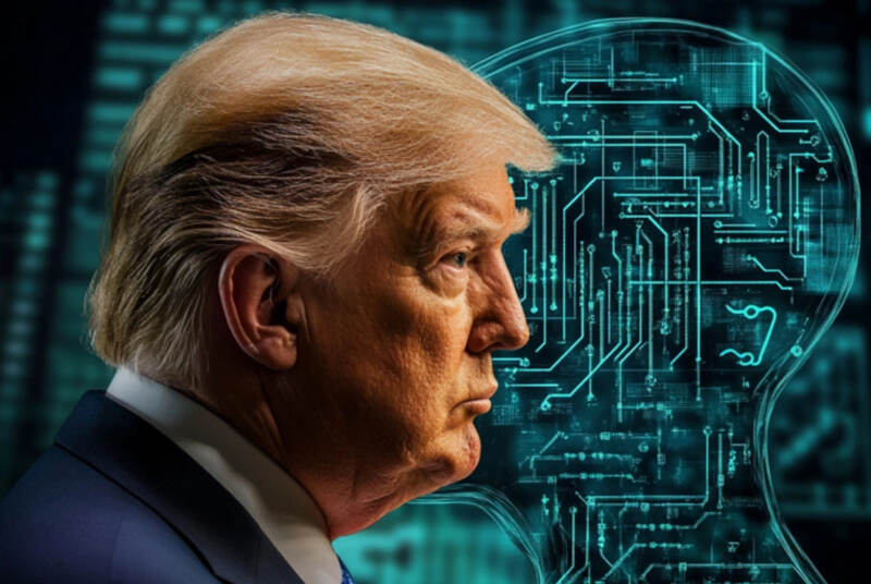 Трамп сунъий интеллект имкониятлари уни қўрқитаётганини маълум қилди