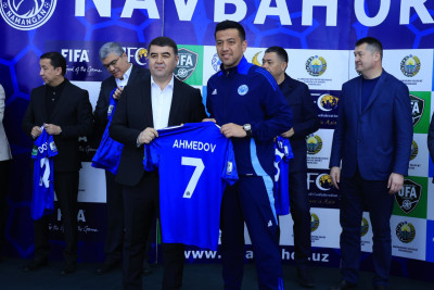 “Navbahor”ning yangi mavsumdagi tarkibi muxlislarga tanishtirildi