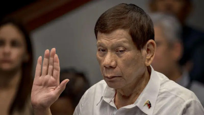 Filippinning sobiq prezidenti Rodrigo Duterte hibsga olindi