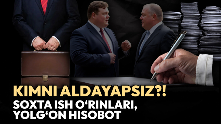 Soxta ish o‘rinlari, sizdirilayotgan shaxsiy maʼlumotlar va yolg‘on hisobotlar: Bandlik vazirligi kimni aldamoqchi?