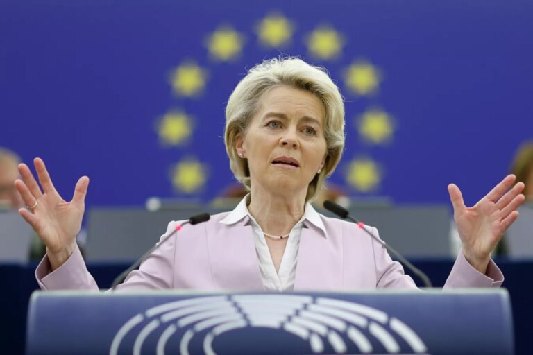 “Europe is ready to respond,” says European Commission president on Trump’s tariffs 