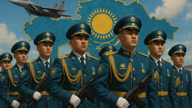 Қозоғистон 5 йиллик танаффусдан сўнг ҳарбий парадга тайёрланмоқда (видео)   