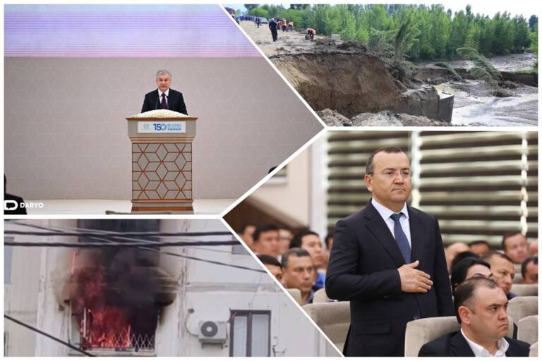 Parlamentlararo ittifoq assambleyasi yalpi majlisida nutq so‘zlagan prezident, Bekobod tumani hokimi etib tayinlangan Zaynilobiddin Nizomiddinov, viloyatlarda eʼlon qilingan sel xavfi: 7-aprelning eng muhim xabarlari