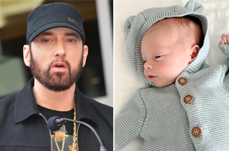 Reper Eminem ilk bor nabirali bo‘ldi 
