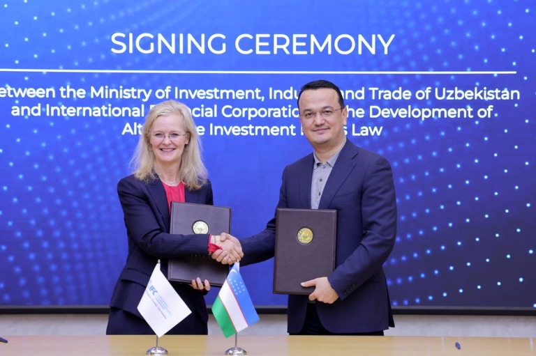 Uzbekistan, IFC sign agreement to boost alternative investments and economic reform 