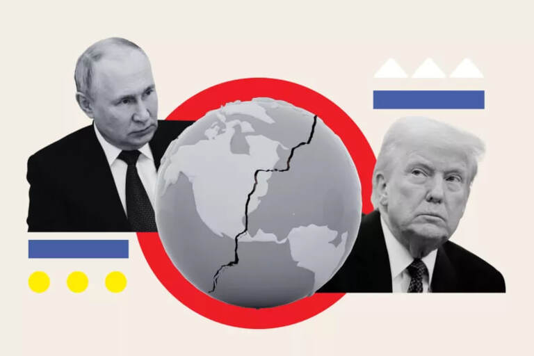 Tramp, Putin va Si Szinpin o‘rtasida dunyoni taxminiy bo‘lib olish xaritasi ko‘rsatildi