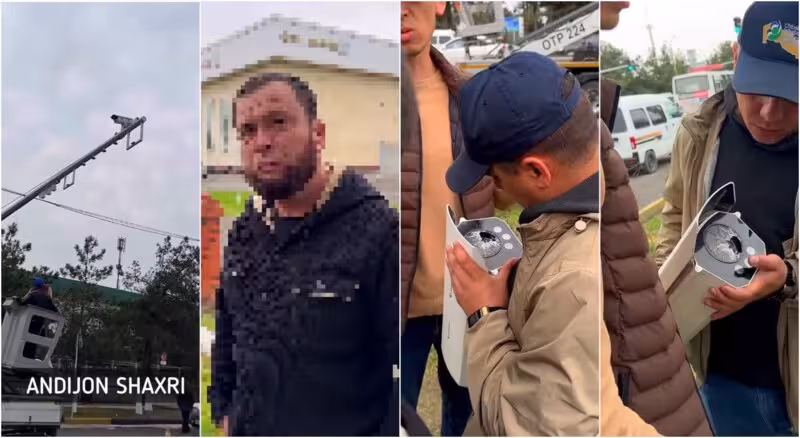 В Андижане мужчина расстрелял из пневматической винтовки 52 радара