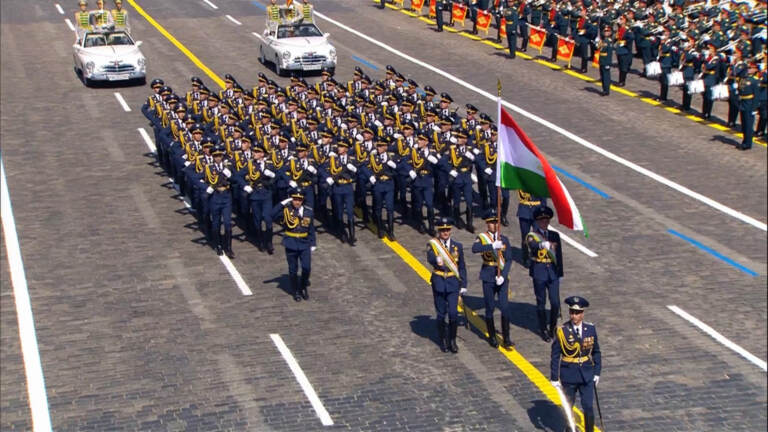 Tojikiston harbiylari Moskvadagi G‘alaba paradida qatnashadi