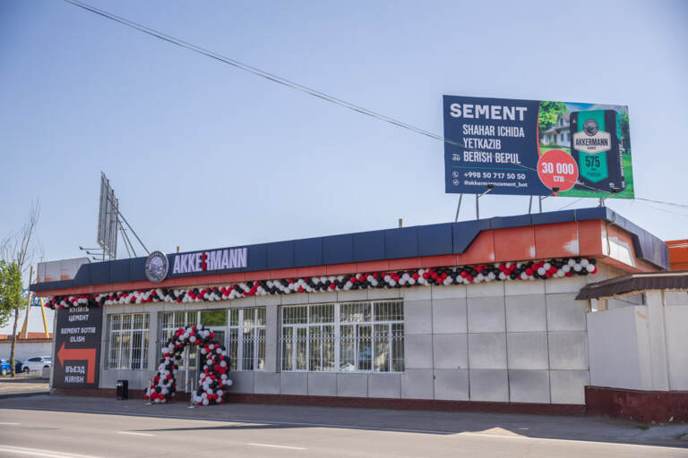 Akkermann Cement Тошкентда ўзининг илк дўконини очди — энди сифатли цемент ҳар бир уйга кириб боради