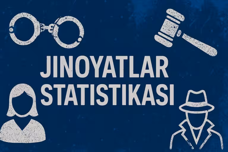 Sudlangan ayollar ko‘pmi yoki erkaklar? Jinoyatlar statistikasi e’lon qilindi 