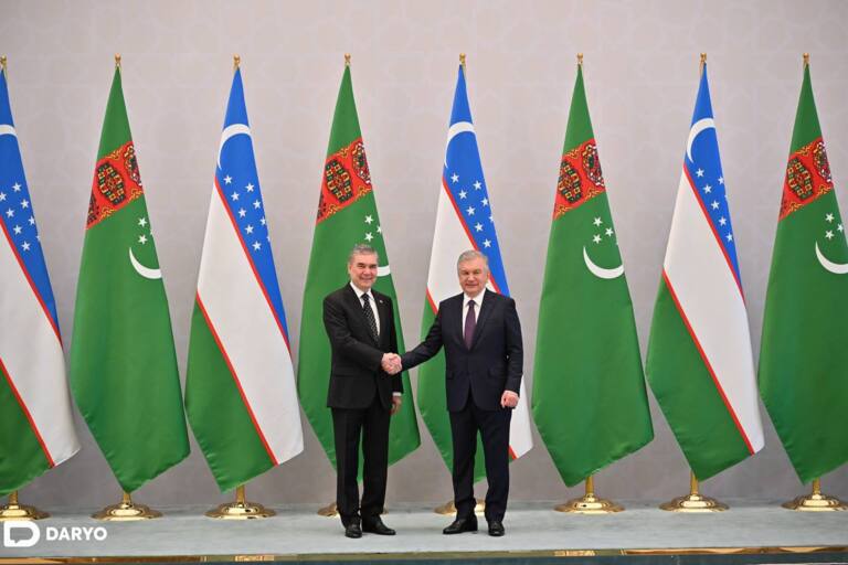 Uzbekistan and Turkmenistan aim to double trade turnover to $2bn in coming years