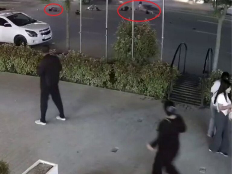 В Самарканде водитель Lacetti сбил группу пешеходов, один человек погиб (видео)