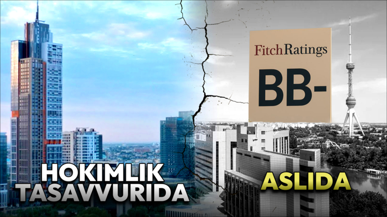 Fitch Ratings Toshkentga BB- xalqaro kredit reytingini berdi va uni moliyaviy “zaif” shahar sifatida baholadi