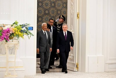 Shavkat Mirziyoyev Yevropa kengashi prezidenti bilan norasmiy uchrashuv o‘tkazdi 