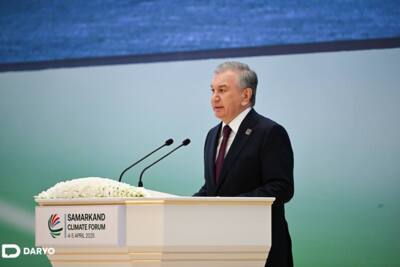 Shavkat Mirziyoyev Markaziy Osiyo mamlakatlari yuqori darajadagi suv taqchilligiga duch kelishini aytdi
