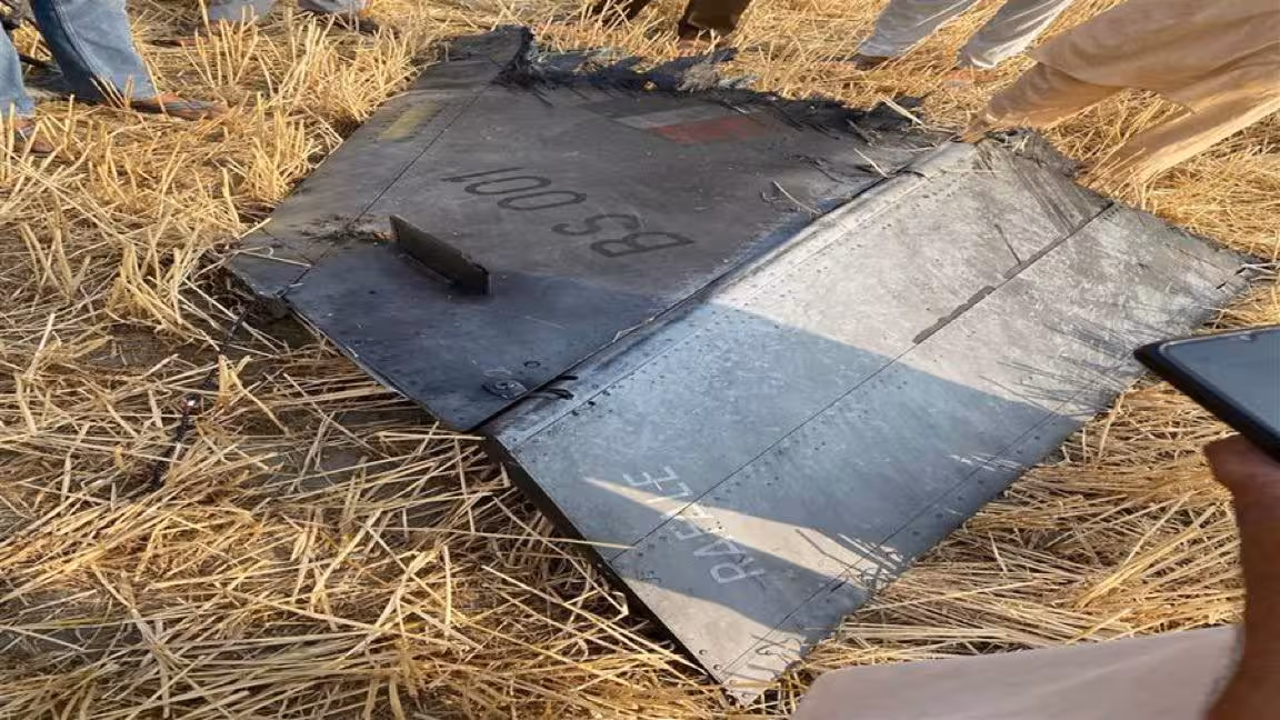 Bathinda hududida Rafale qiruvchisining seriya raqami tushirilgan korpus qismi topildi