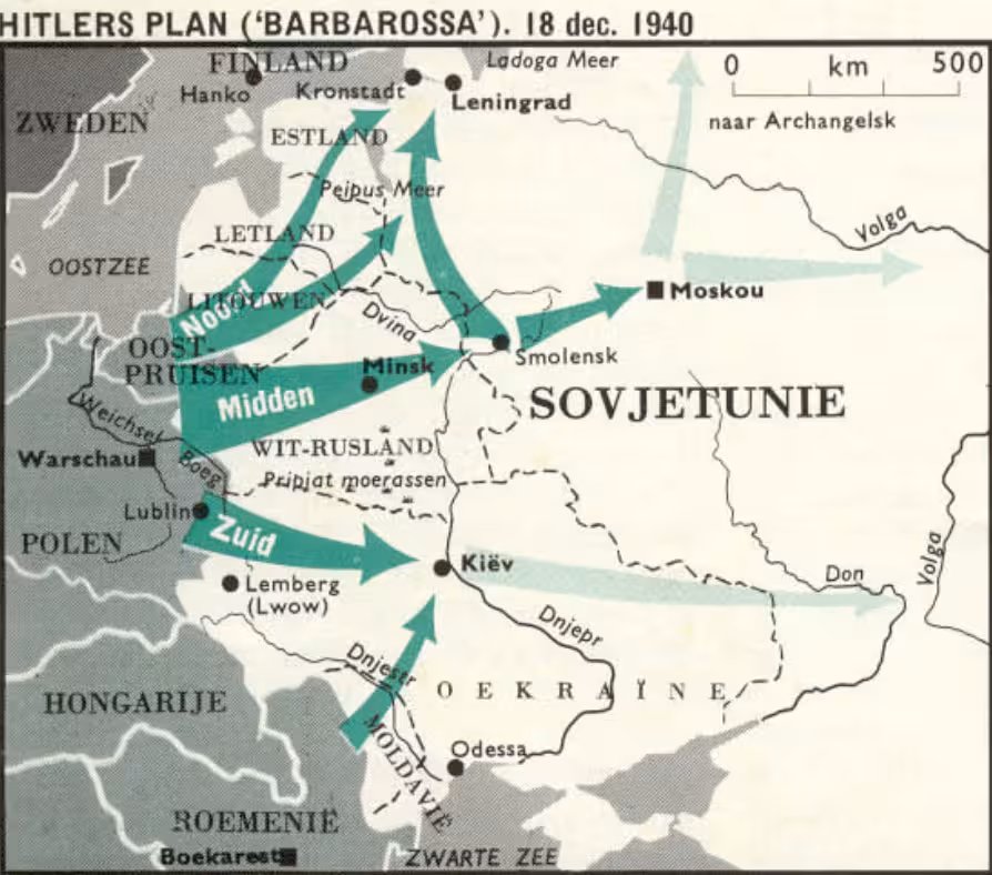 Photo: Operation Barbarossa planned by Germany