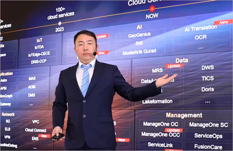 Djoni Lyu, Huawei Hybrid Cloud xalqaro bo‘linmasi texnik direktori