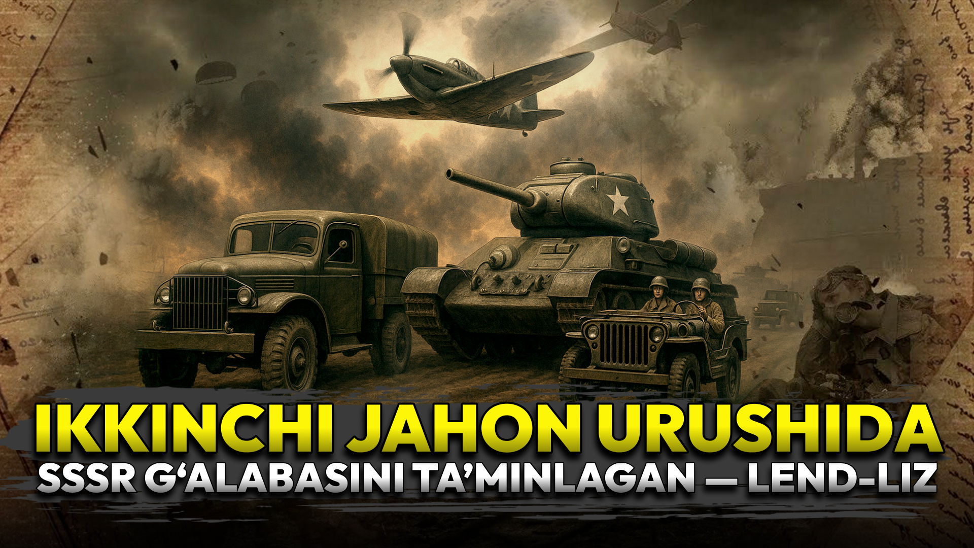 “AQSH yordam bermaganida, g‘alabaga erisha olmasdik” — Ikkinchi jahon urushida SSSR yutug‘ini ta’minlagan yashirin haqiqatlar “AQSH yordam bermaganida, g‘alabaga erisha olmasdik” — Ikkinchi jahon urushida SSSR yutug‘ini ta’minlagan yashirin haqiqatlar