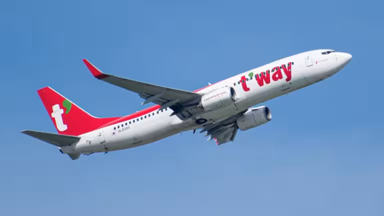 Tʼway Air Сеул ва Тошкент ўртасида парвозларни йўлга қўяди