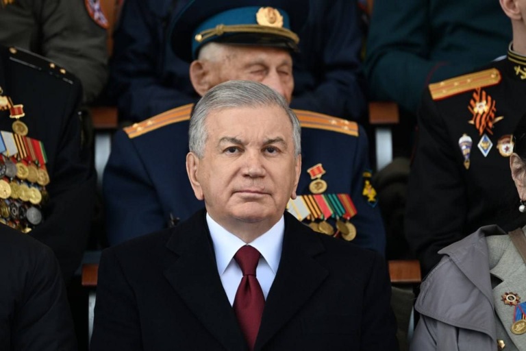 Uzbekistan’s president joins world leaders in Moscow for 80th Victory Day anniversary 