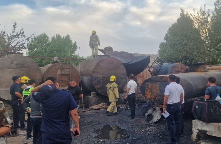 Samarqanddagi zapravkada yuz bergan portlash oqibatida vafot etganlar 3 kishiga yetdi