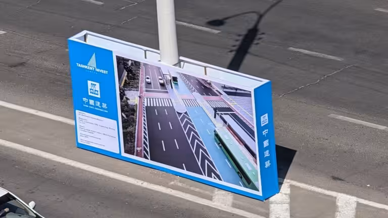Тошкентда автобуслар тезкор ҳаракатланиши учун BRT йўлаги қурилиши кутилмоқда