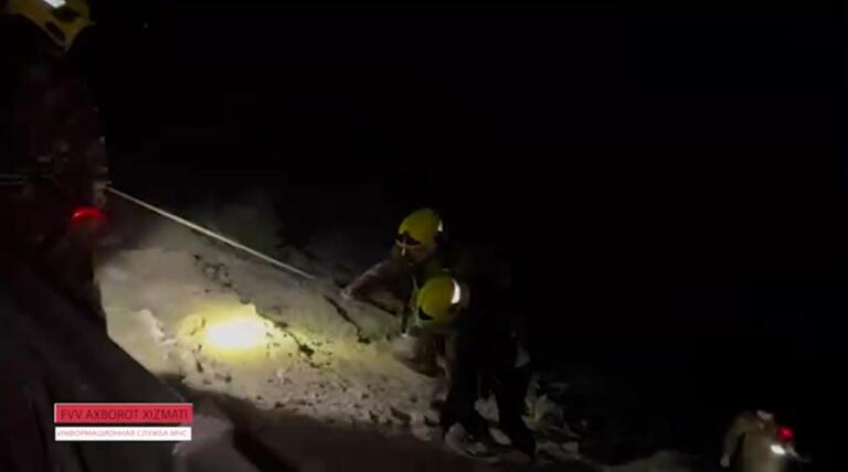 Zominda jarlikka tushib ketgan shaxs qutqarildi