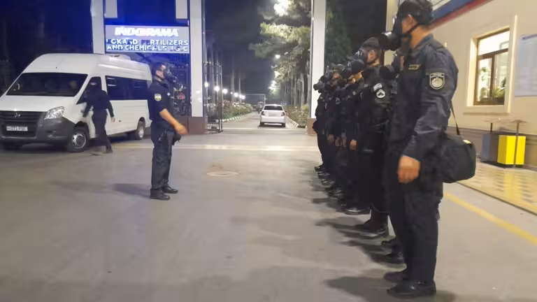 На заводе в Коканде произошла утечка аммиака