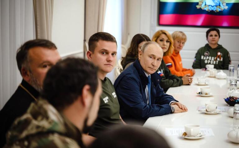 Путин Курск вилоятига қайта ташриф буюрди (видео)