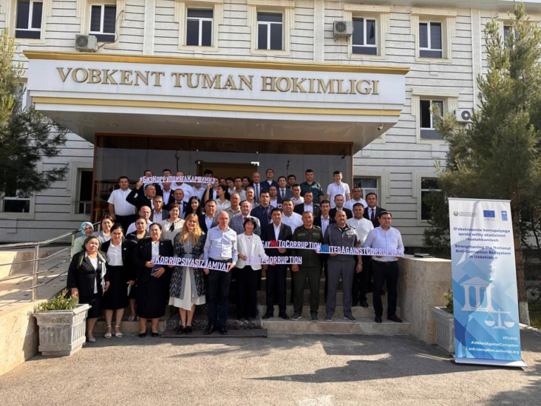 Vobkent becomes one of Uzbekistan’s first districts to adopt ‘Islands of Integrity’ anti-corruption methodology 