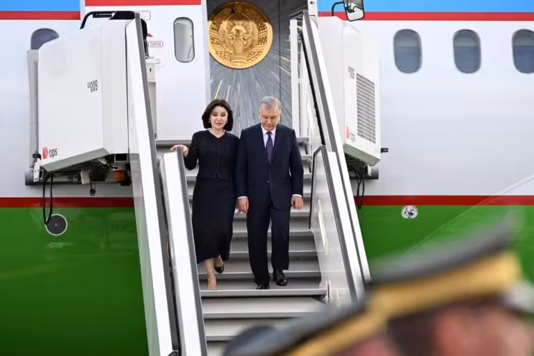 Shavkat Mirziyoyev Lyublyanaga yetib bordi