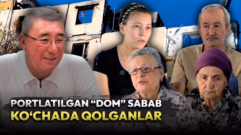 Toshkentdagi “dom”da sodir bo‘lgan portlash 6 ta xonadon egasini “ko‘chada qoldirdi”. Mirzo Ulug‘bek hokimi esa vaʼda berishdan nariga o‘tmayapti