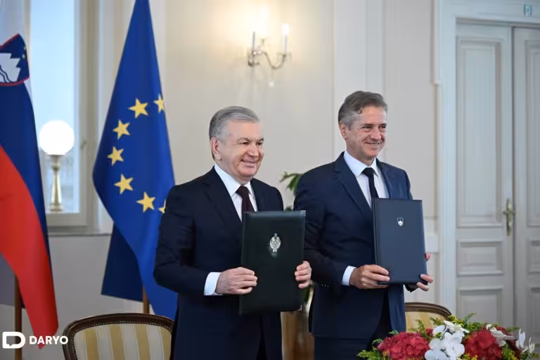 O‘zbekiston va Sloveniya o‘rtasida qanday hujjatlar imzolandi? Ro‘yxat