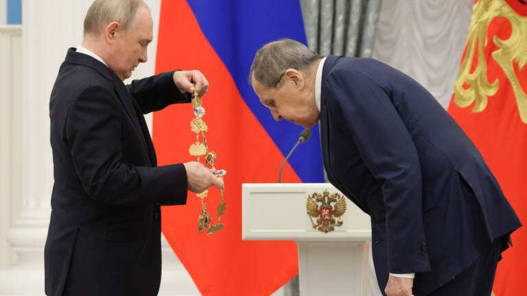 Putin Lavrovni eng oliy orden bilan taqdirladi