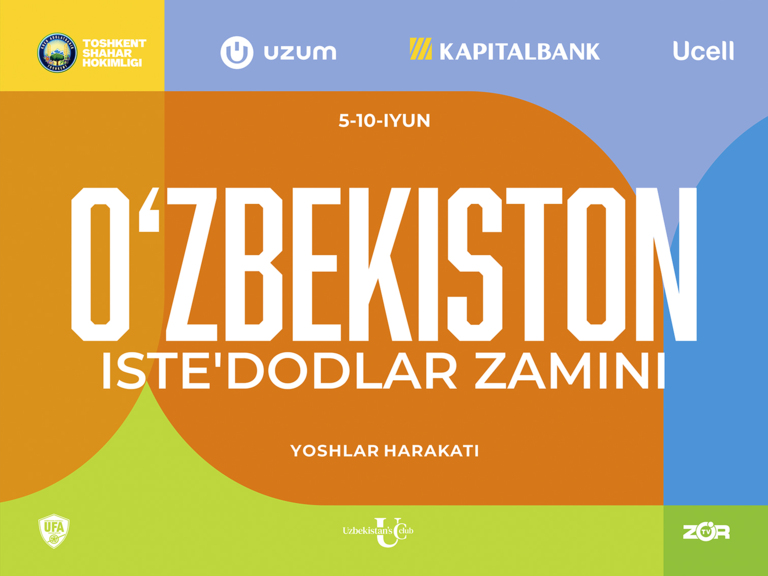 Iyun oyida “O‘zbekiston — iste’dodlar zamini” yoshlar harakatiga start beriladi