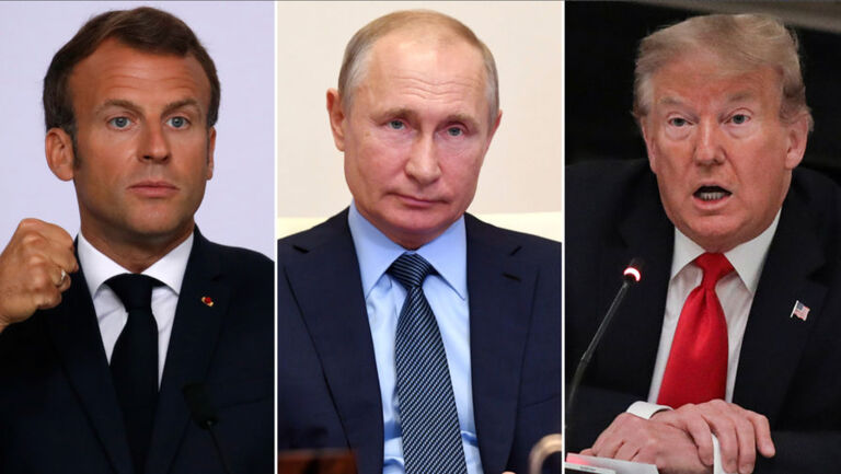 “Tramp Putin uni aldaganini anglab yetdi” — Makron