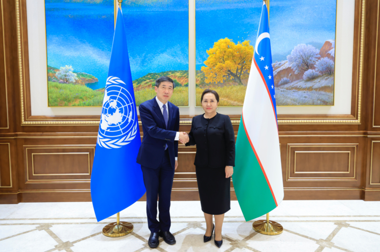 UNDP’s Haoliang Xu reaffirms support for inclusive and sustainable development during visit to Uzbekistan 