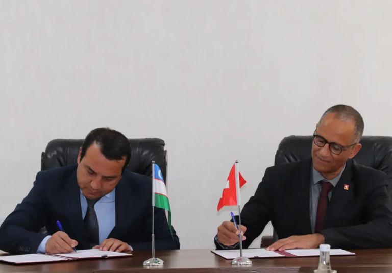 Uzbekistan, Switzerland sign MoU to strengthen regional water cooperation under Blue Peace initiative 