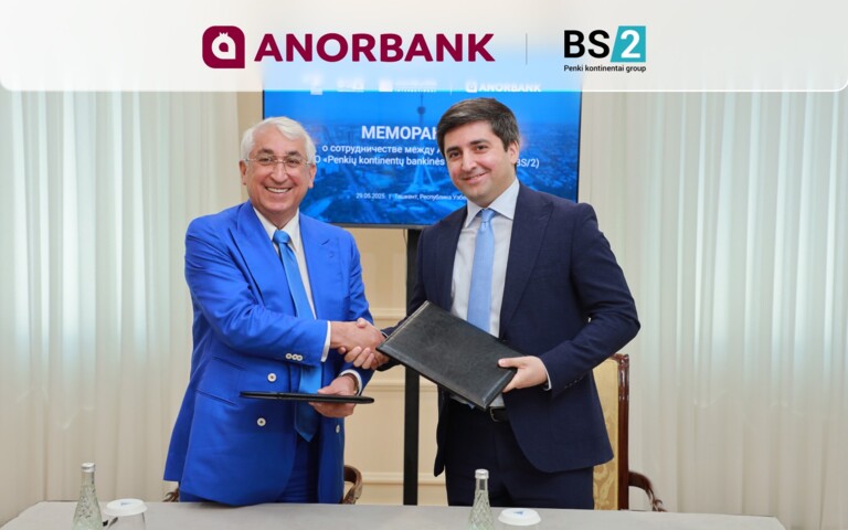 ANORBANK ва БС/2 Ўзбекистонда банкларда ўз-ўзига хизмат кўрсатиш тармоғини кенгайтирмоқда