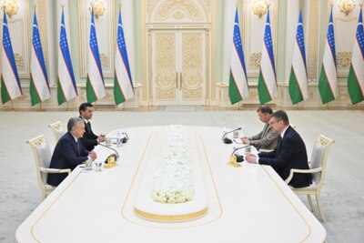 Shavkat Mirziyoyev Yevropa Ittifoqining Markaziy Osiyo bo‘yicha maxsus vakilini qabul qildi
