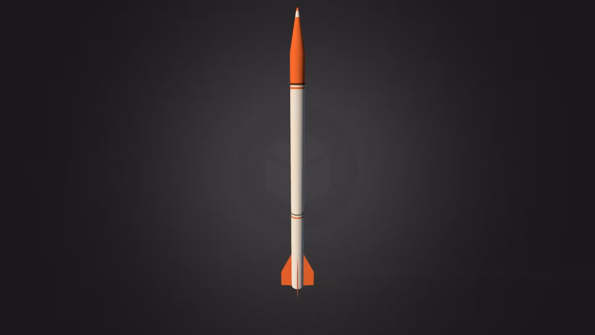 Oghab raketasi 3D modeli
