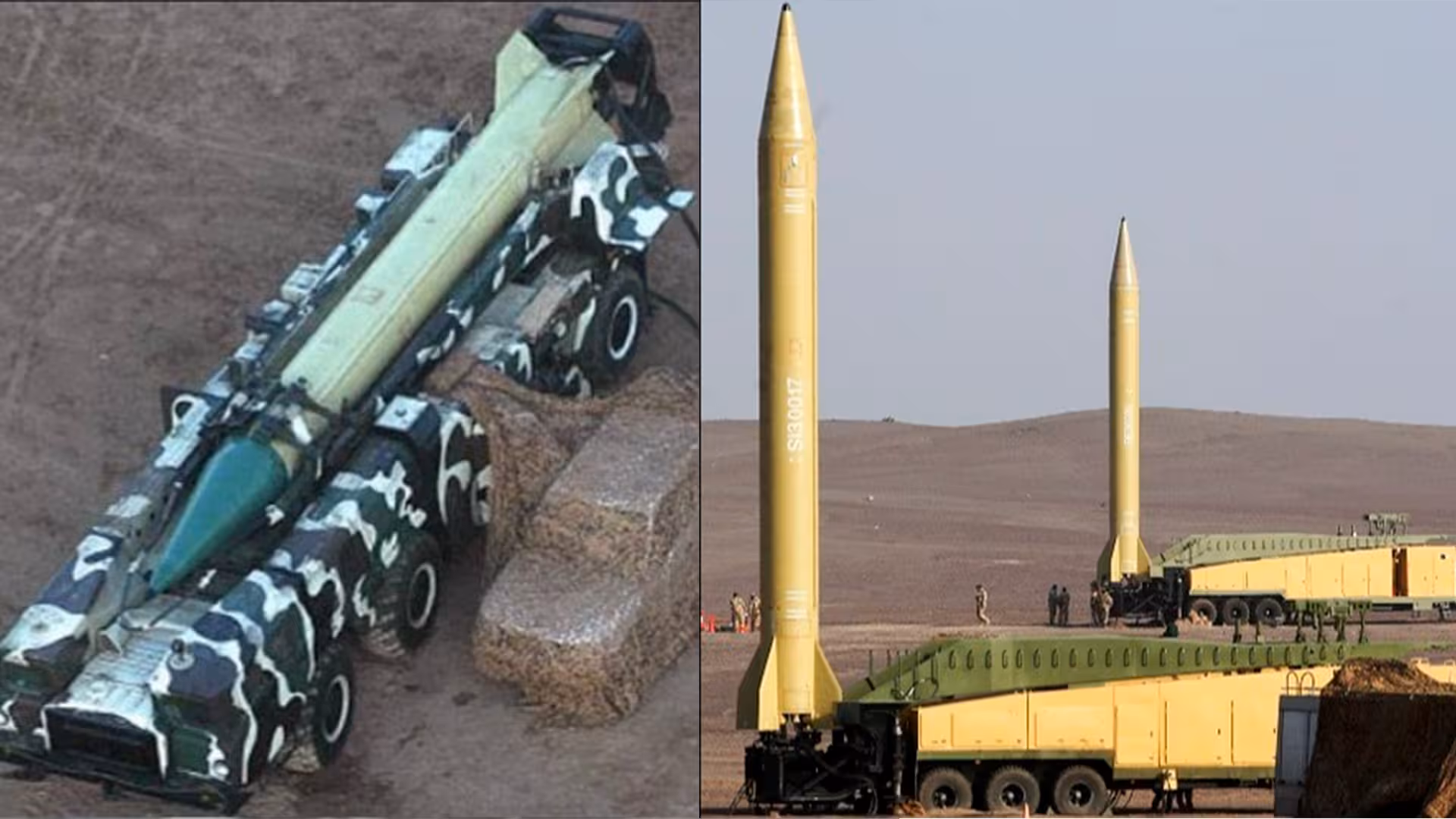 Shahab-1 va Shahab-2 raketalari