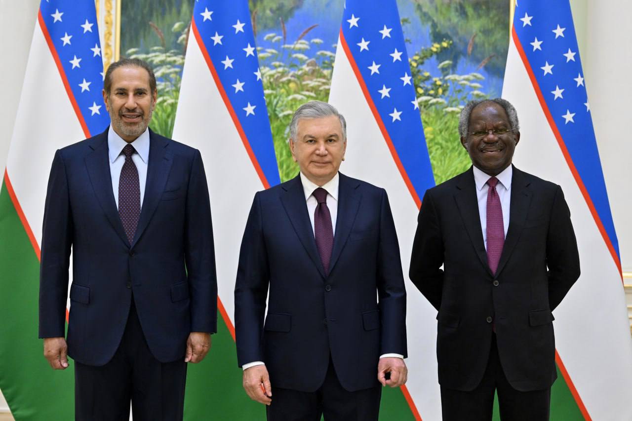 Uzbekistan President Mirziyoyev Meets with Foreign Investors