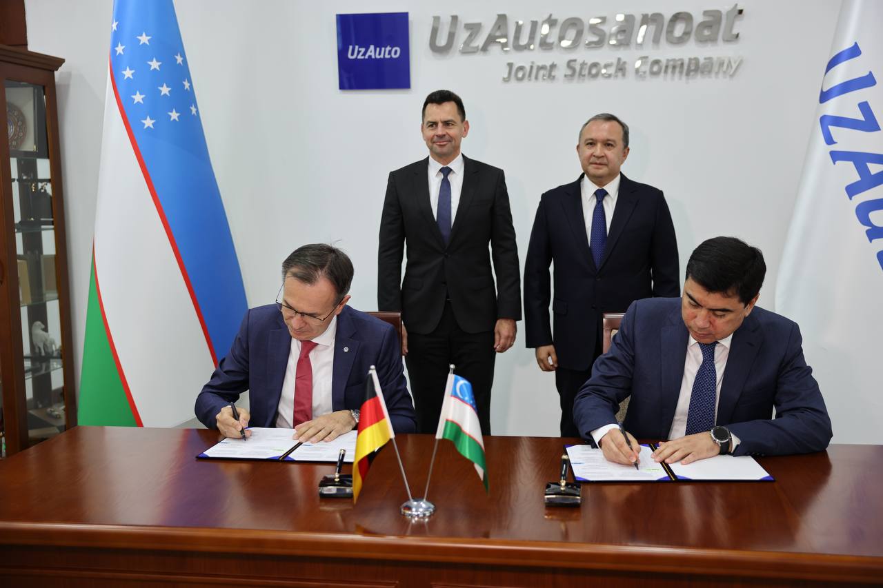 Volkswagen Oʻzbekiston ishlab chiqarishida «Uzavtosanoat» bilan hamkorlik qiladi